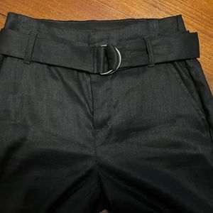 BR Black Wide Leg Pants, New, 0